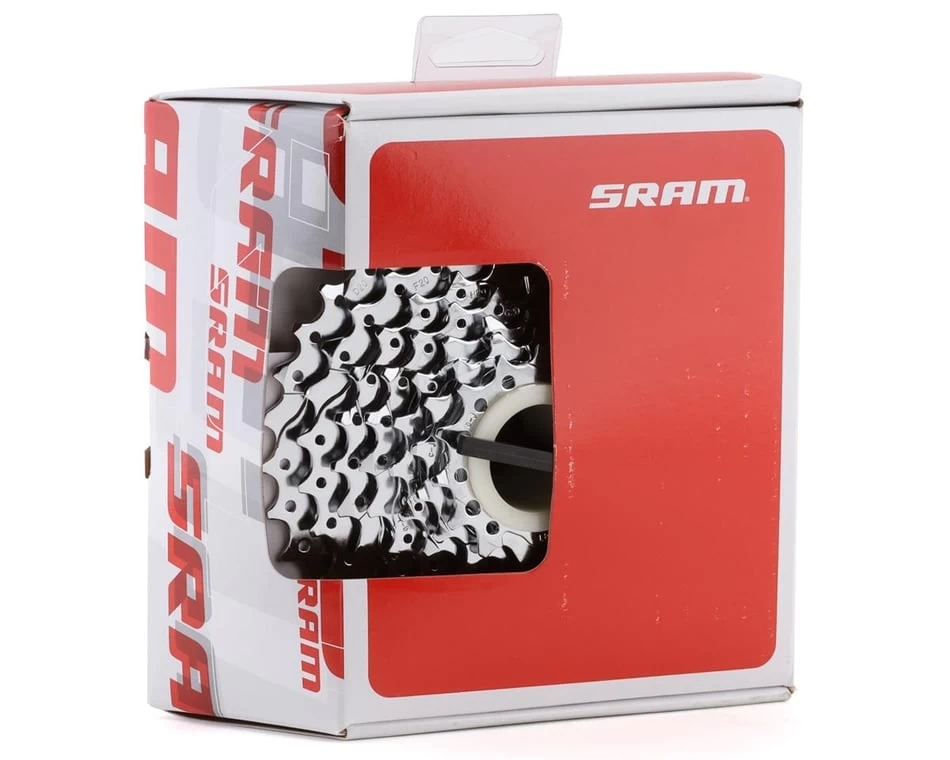 SRAM PG-950 Cassette (Silver) (9 Speed) (Shimano/SRAM) (11-32T) 2 SRAM PG-950 Cassette (Silver) (9 Speed) (Shimano/SRAM) (11-32T) - Image 2