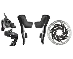 SRAM Force ETap AXS Disc Groupset (1 X 12 Speed) (Flat Mount) (6-Bolt) (Wireless Electronic) (Hydraulic)