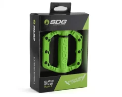SDG Slater Nylon Flat Pedals (Neon Green) -Pro Cycling Shop 00003 2