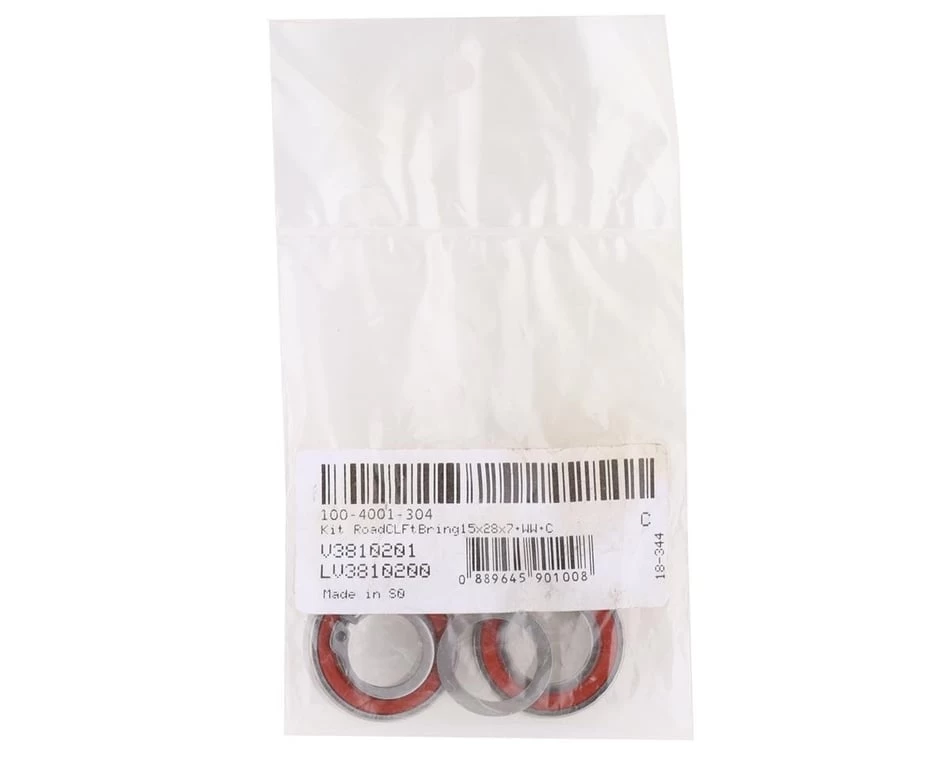 Enve Alloy Road Hub Bearing Kit (Front) (Disc Brake) 2 Enve Alloy Road Hub Bearing Kit (Front) (Disc Brake) - Image 2