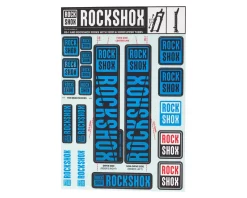 RockShox Decal Kit (30/32mm) (Blue)