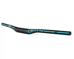 Deity Skywire Carbon Riser Handlebar (Turquoise) (35mm) (15mm Rise) (800mm) (5/9° Sweep)