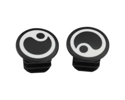 Ergon GP1 Bar Plugs (White Logo)
