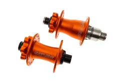 Chris-king Chris King ISO Hub Set SRAM XD 15x110mm/12x148mm TA 32H 6-Bolt Matte Orange