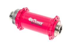 Onyx MTB Front Hub 15x110mm TA 24 Hole Centerlock Pink