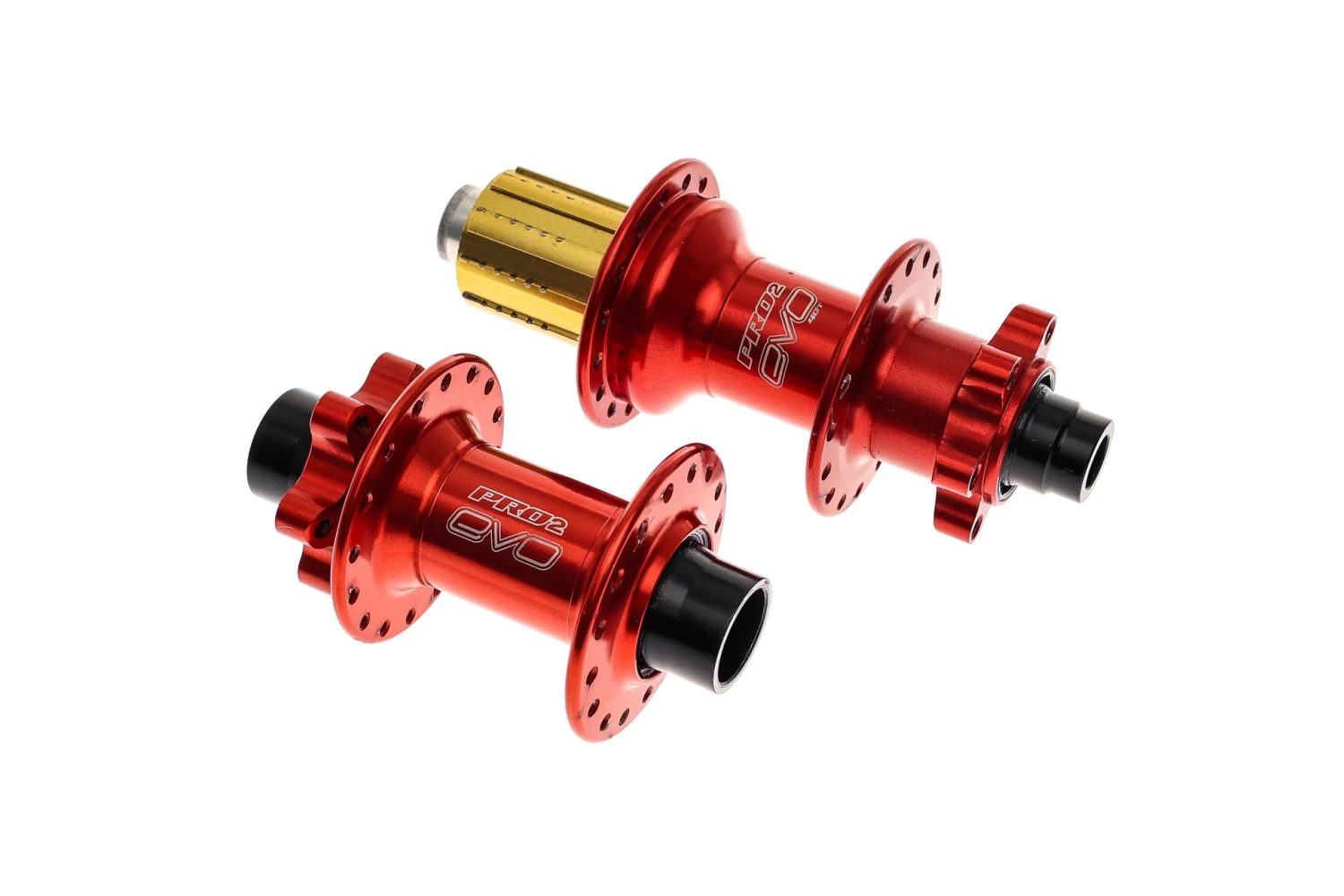 Hope Pro 2 EVO Hub Set Shimano 11 Speed 20x110mm/12x157mm TA 32H 6-Bolt Red 1 Hope Pro 2 EVO Hub Set Shimano 11 Speed 20x110mm/12x157mm TA 32H 6-Bolt Red