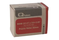 Q-Tubes 27.5 584mm 2.0-2.25" 32mm Presta Valve Tube