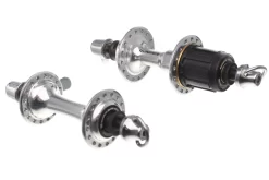 Vintage Shimano Dura-Ace FH-7402 / HB-7402 Road Bike Hub Set 32h 6 Speed