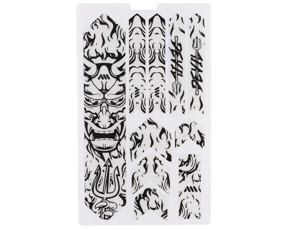 All-mountain-style All Mountain Style Honeycomb Frame Guard Exrta (Black) (Devil) 1 All-mountain-style All Mountain Style Honeycomb Frame Guard Exrta (Black) (Devil)