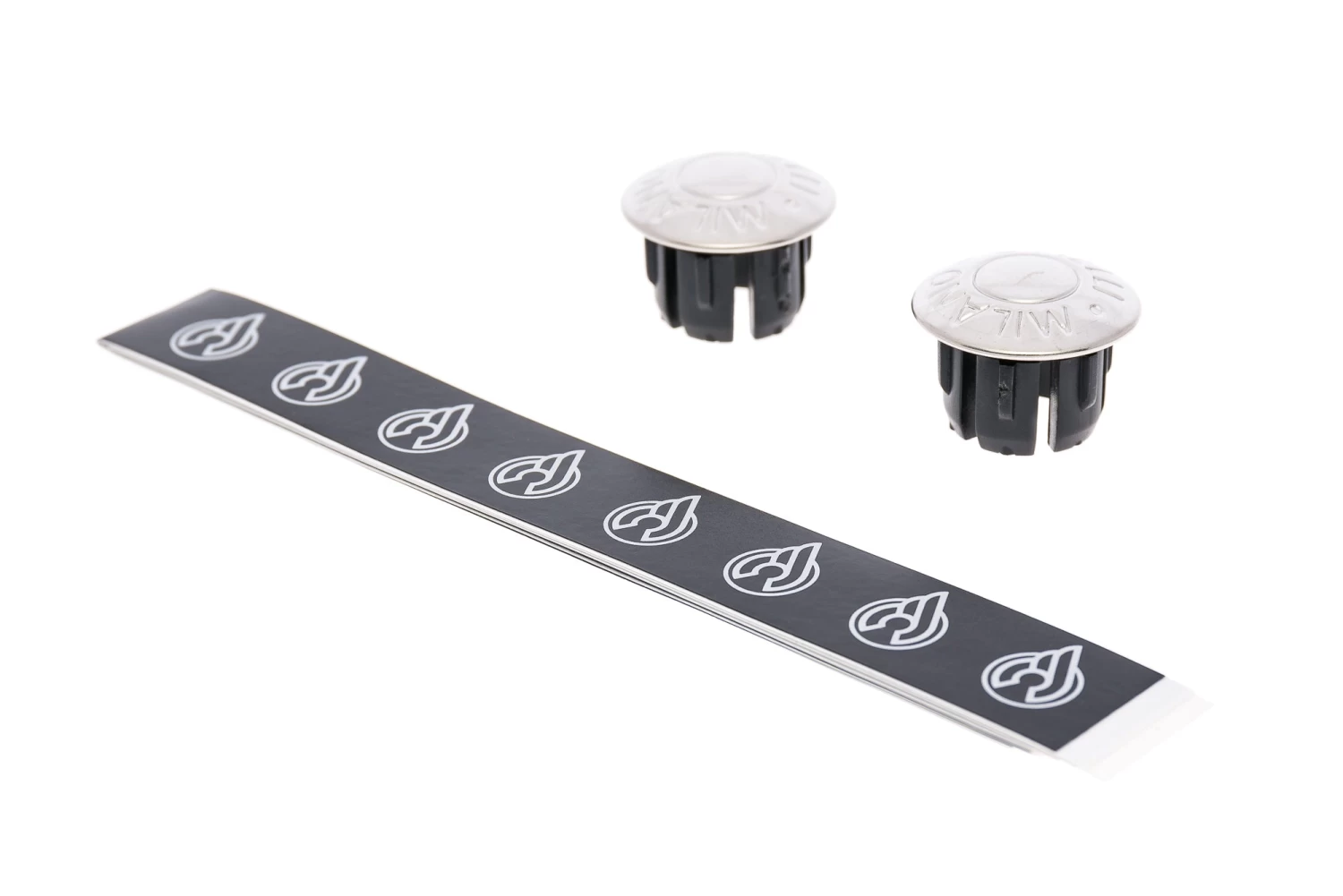 Cinelli C Ribbon Velvet Logo Bar Tape Black 2 Cinelli C Ribbon Velvet Logo Bar Tape Black - Image 2