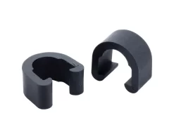 Jagwire C-Clip Housing Or Hose Guides (Black) (4)