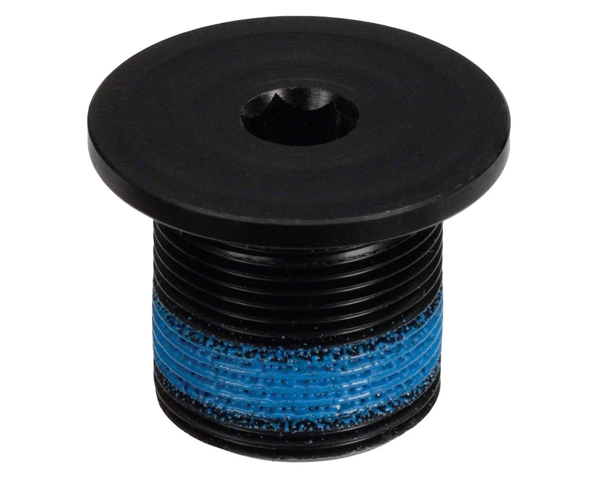 Sugino External Crank Arm Fixing Bolt (Black) (6mm Hex) (16mm Thread Length) (1) 1 Sugino External Crank Arm Fixing Bolt (Black) (6mm Hex) (16mm Thread Length) (1)