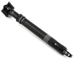 TranzX Kitsuma Dropper Seatpost (Black) (31.6mm) (464mm) (150mm) (Internal Routing) (Remote Not Included)