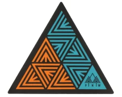 PNW Components PNW Treetops Sticker (Blue/Orange)