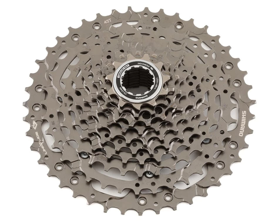 Shimano CS-LG400 Linkglide Cassette (Silver) (10 Speed) (11-43T) (Shimano/SRAM) 1 Shimano CS-LG400 Linkglide Cassette (Silver) (10 Speed) (11-43T) (Shimano/SRAM)
