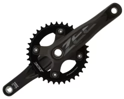 Shimano ZEE M640 Crankset (Black) (1 X 10 Speed) (Bottom Bracket Included) (165mm) (36T) (For 83mm Shell)