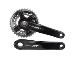 Shimano Deore XT M8000-2 Crankset (Black) (2 X 11 Speed) (175mm) (34/24T)