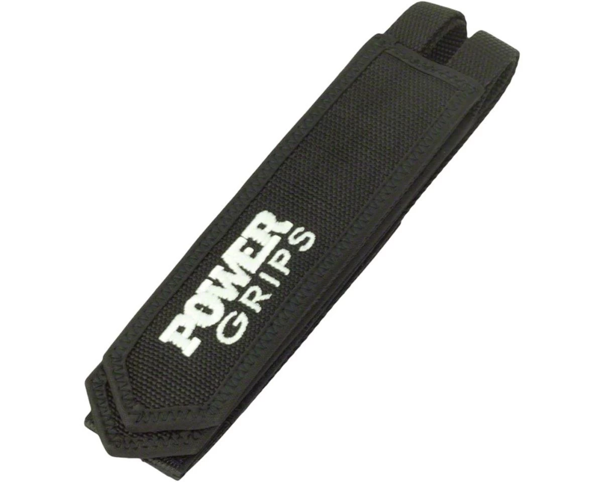 Power Grips Fat Straps (Black) (Pair) 1 Power Grips Fat Straps (Black) (Pair)