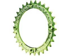 Race Face Narrow-Wide Chainring (Green) (1 X 9-12 Speed) (104mm BCD) (Single) (30T)