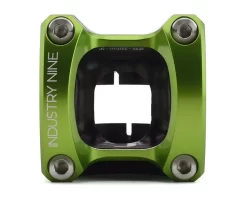 Industry-nine Industry Nine A35 Stem (Black/Lime) (35.0mm) (32mm) (9°) -Pro Cycling Shop sa35bi32 2