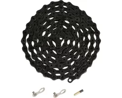 YBN Ti-Nitride Chain (Black) (10 Speed) (116 Links)
