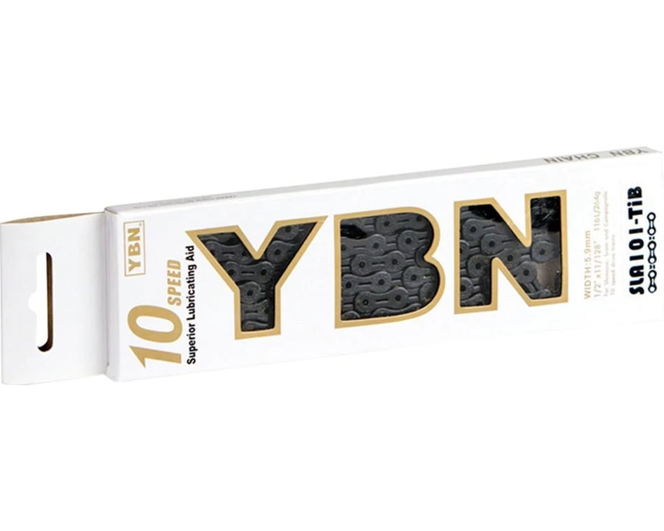 YBN Ti-Nitride Chain (Black) (10 Speed) (116 Links) 3 YBN Ti-Nitride Chain (Black) (10 Speed) (116 Links) - Image 3