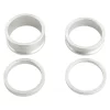 Wolf Tooth Components 1-1/8" Headset Spacer Kit (Silver) (3, 5, 10, 15mm)