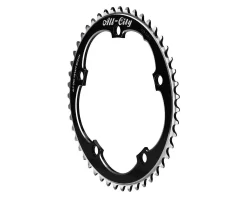All-City 1/8" Track Chainring (Black) (Single Speed) (144mm BCD) (Single) (46T)