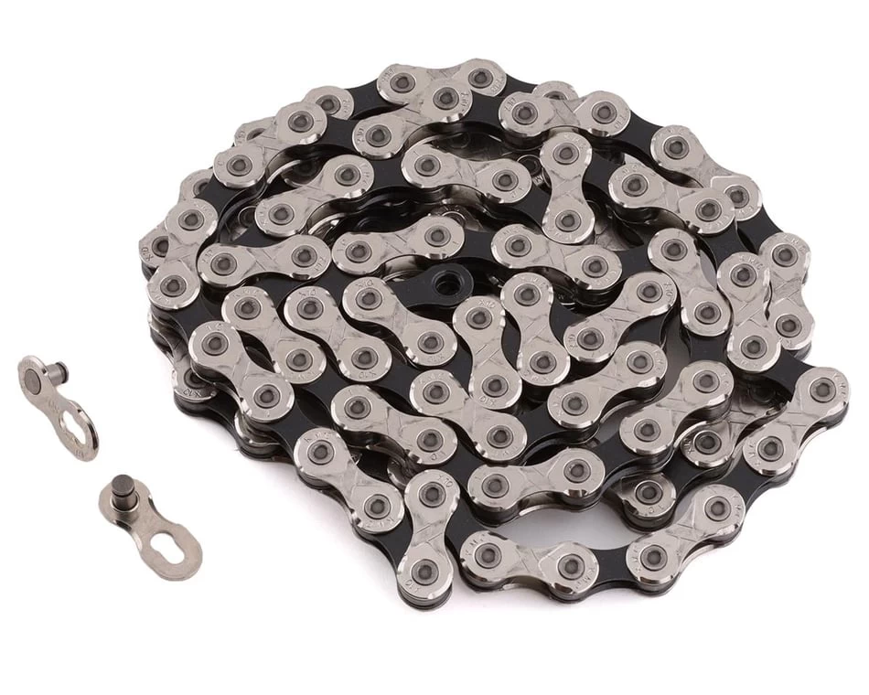 KMC X10 Chain (Silver/Black) (10 Speed) (116 Links) 1 KMC X10 Chain (Silver/Black) (10 Speed) (116 Links)